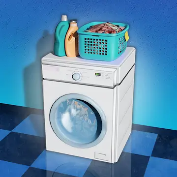 Laundry Store Simulator MOD APK Logo